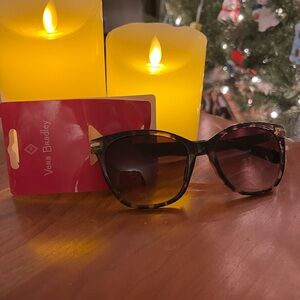 Vera Bradley Sunglasses Brown Tortoise Shell Aloha Bloom